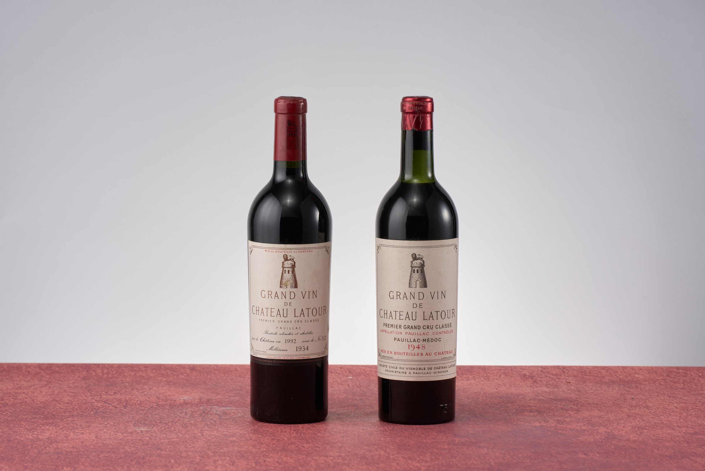 1934 CHAT. LATOUR (Recorked in 1992)
