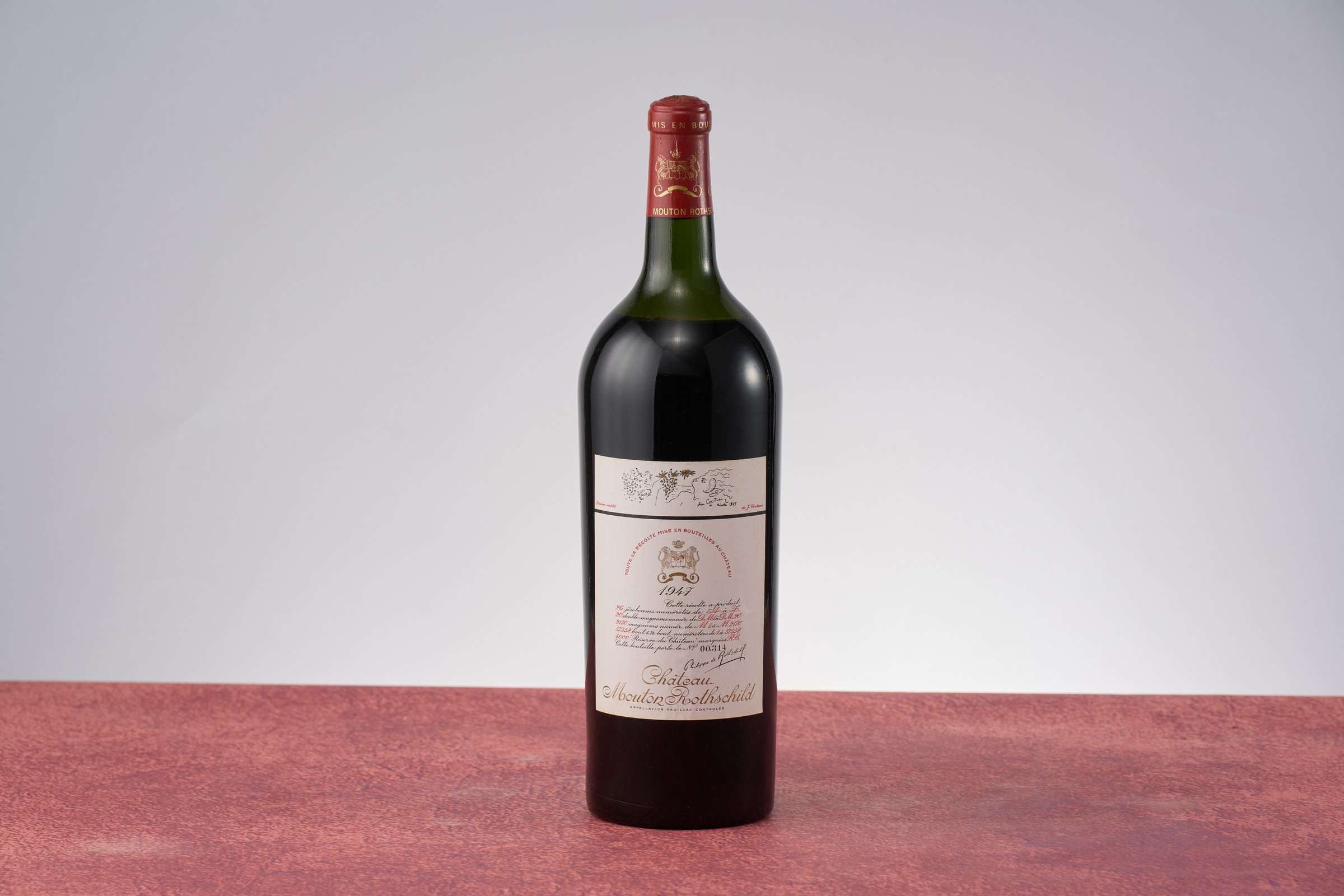 1947 CHAT. MOUTON ROTHSCHILD 150CL