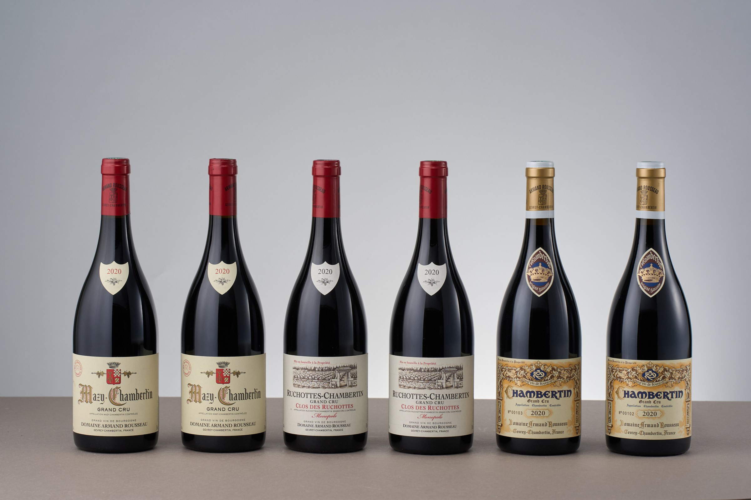 2020 ASSORTMENT CASE (Chambertin x2, Ruchottes x2, Mazy x2) 75CLx6