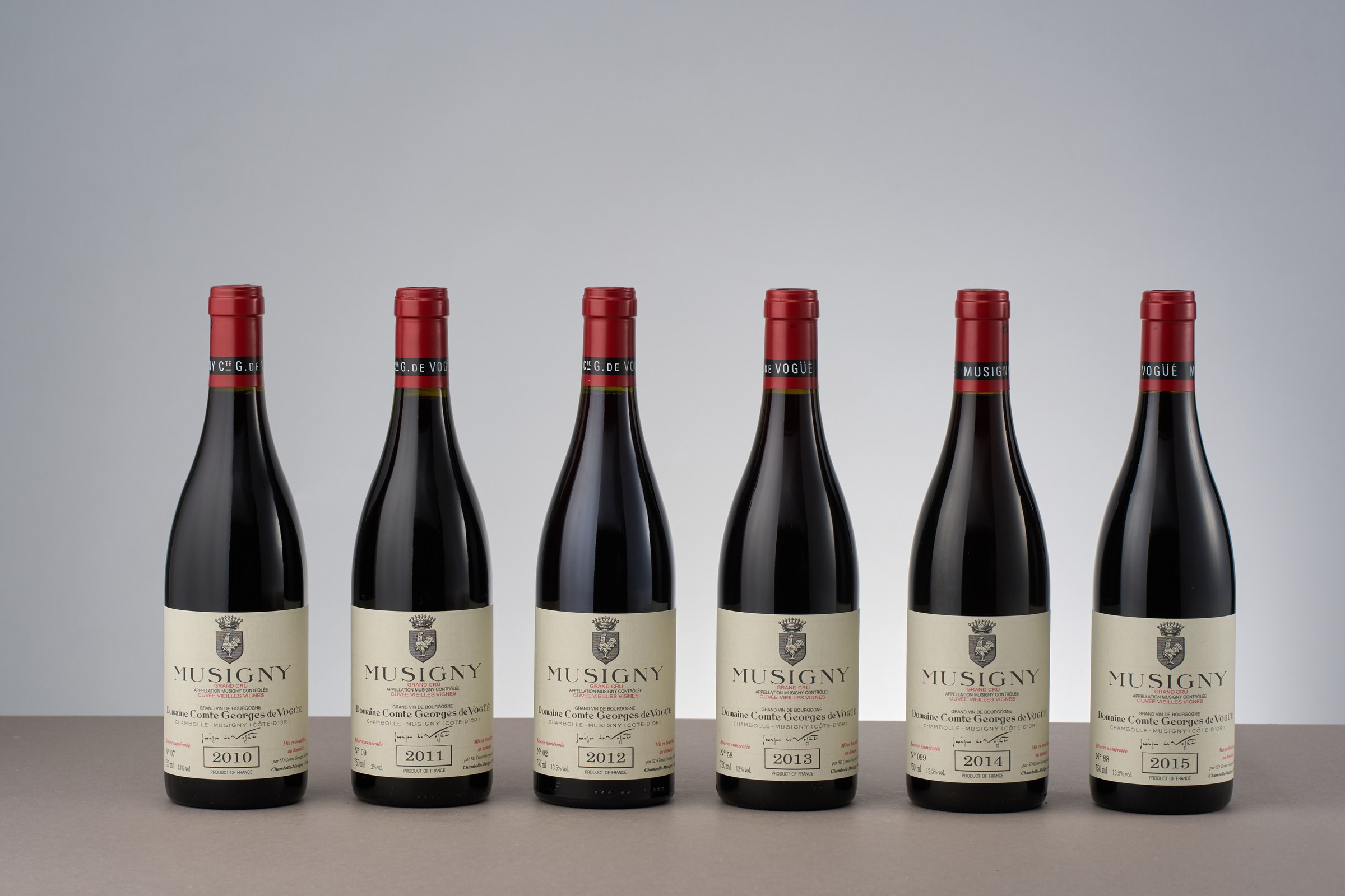 MUSIGNY "VIEILLES VIGNES" MIXED CASE (2010-2011-2012-2013-2014-2015) (2021酒 莊釋出…
