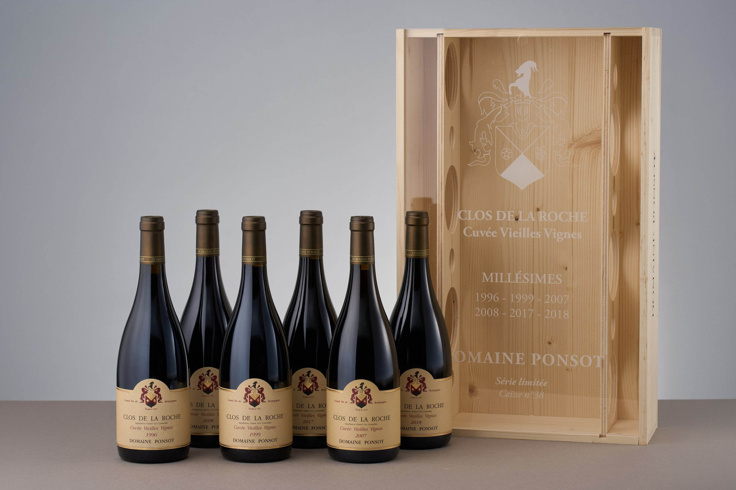 LIMITED SERIES CLOS DE LA ROCHE Cuvee Vieilles Vignes 1996/1999/2007/2008/2017/…