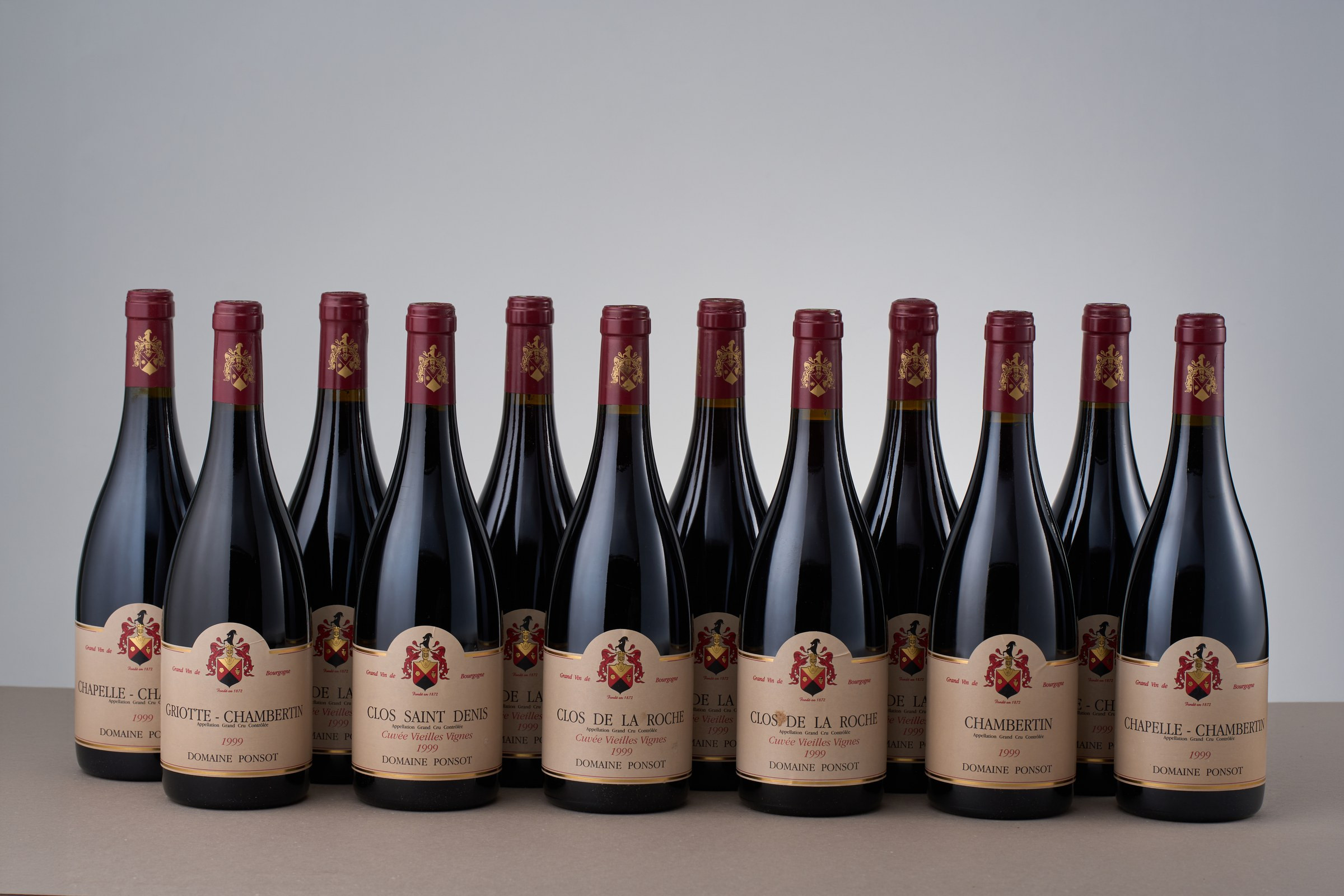 2002 ASSORTMENT CASE GRANDS CRUS (1CHT, 2GRI, 2CHP, 2CHC, 2CRW, 2CVG, 1CSD) 75C…