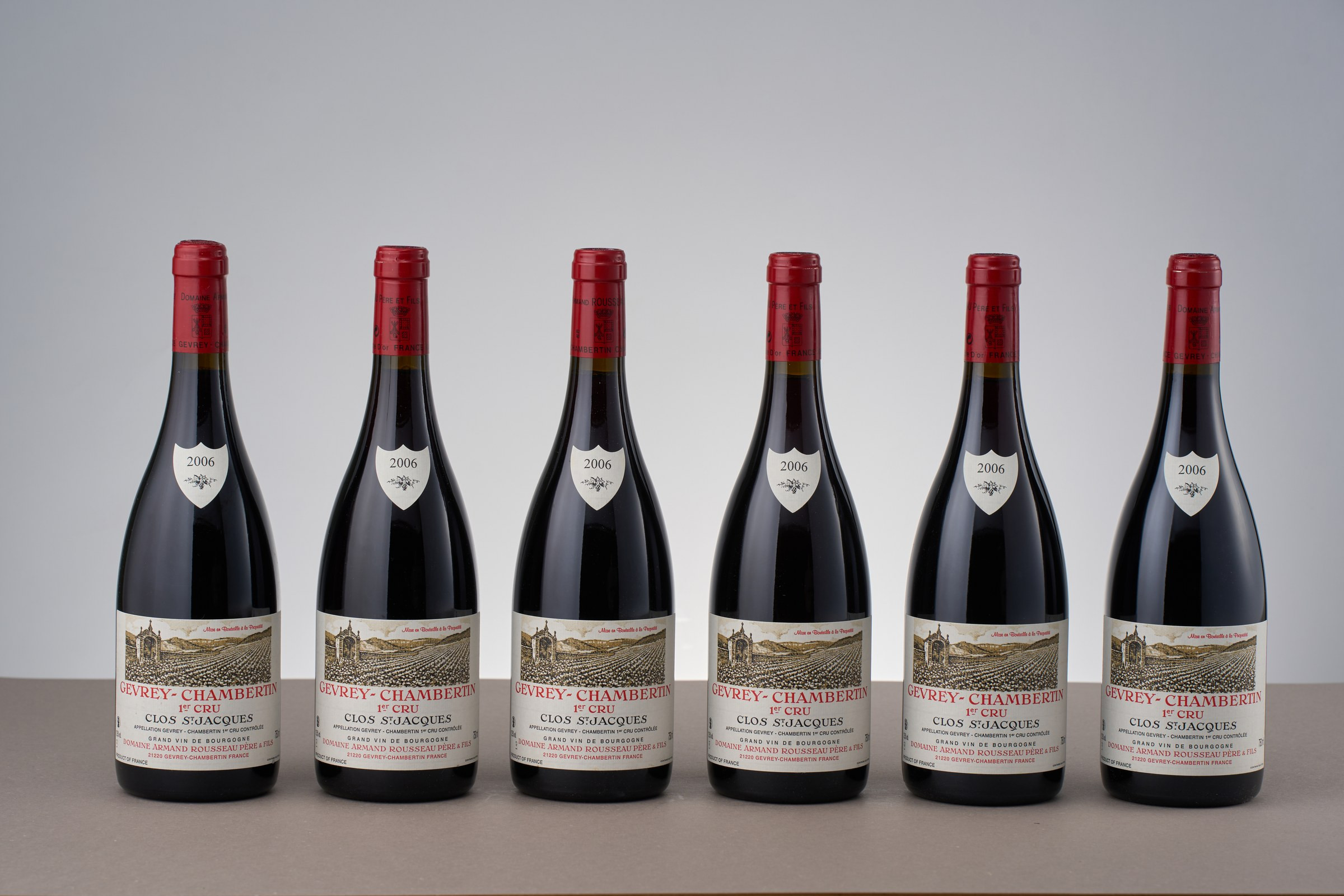 2006 GEVREY CHAMBERTIN CLOS SAINT JACQUES (6bts in OC) 75CLx6