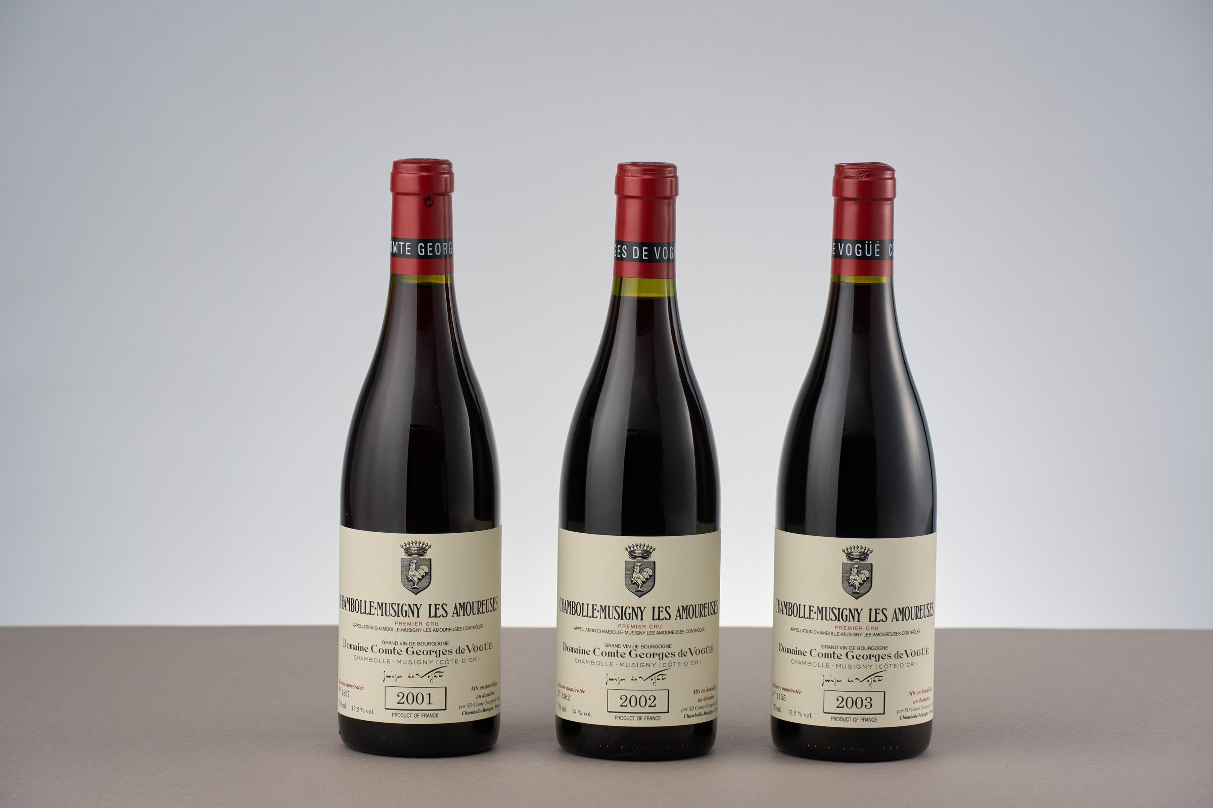 2001/2002/2003 CHAMBOLLE MUSIGNY LES AMOUREUSES (2025酒莊釋出)