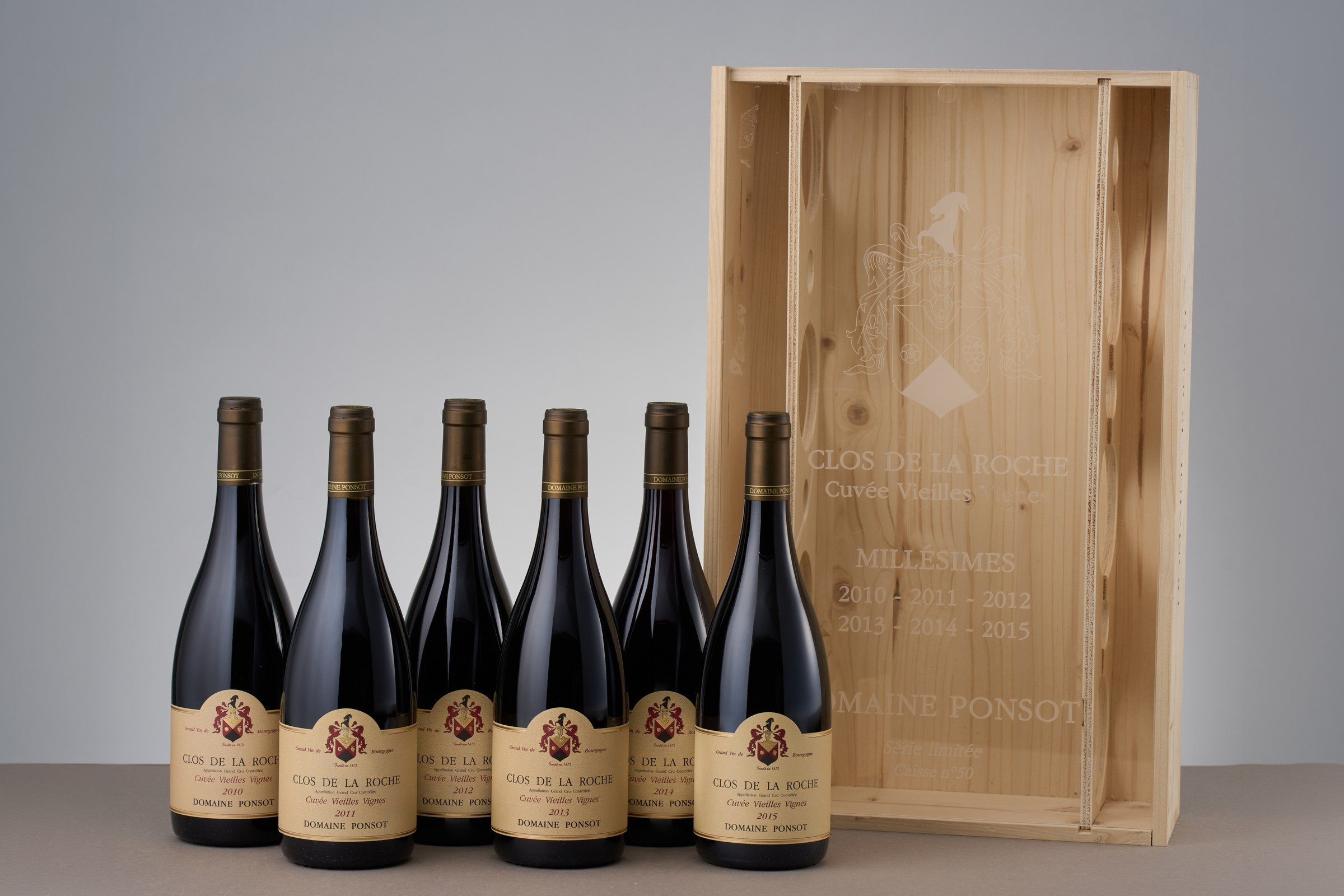 2012/2013/2014/2015/2016/2017 CLOS DE LA ROCHE Cuvee Vieilles Vignes