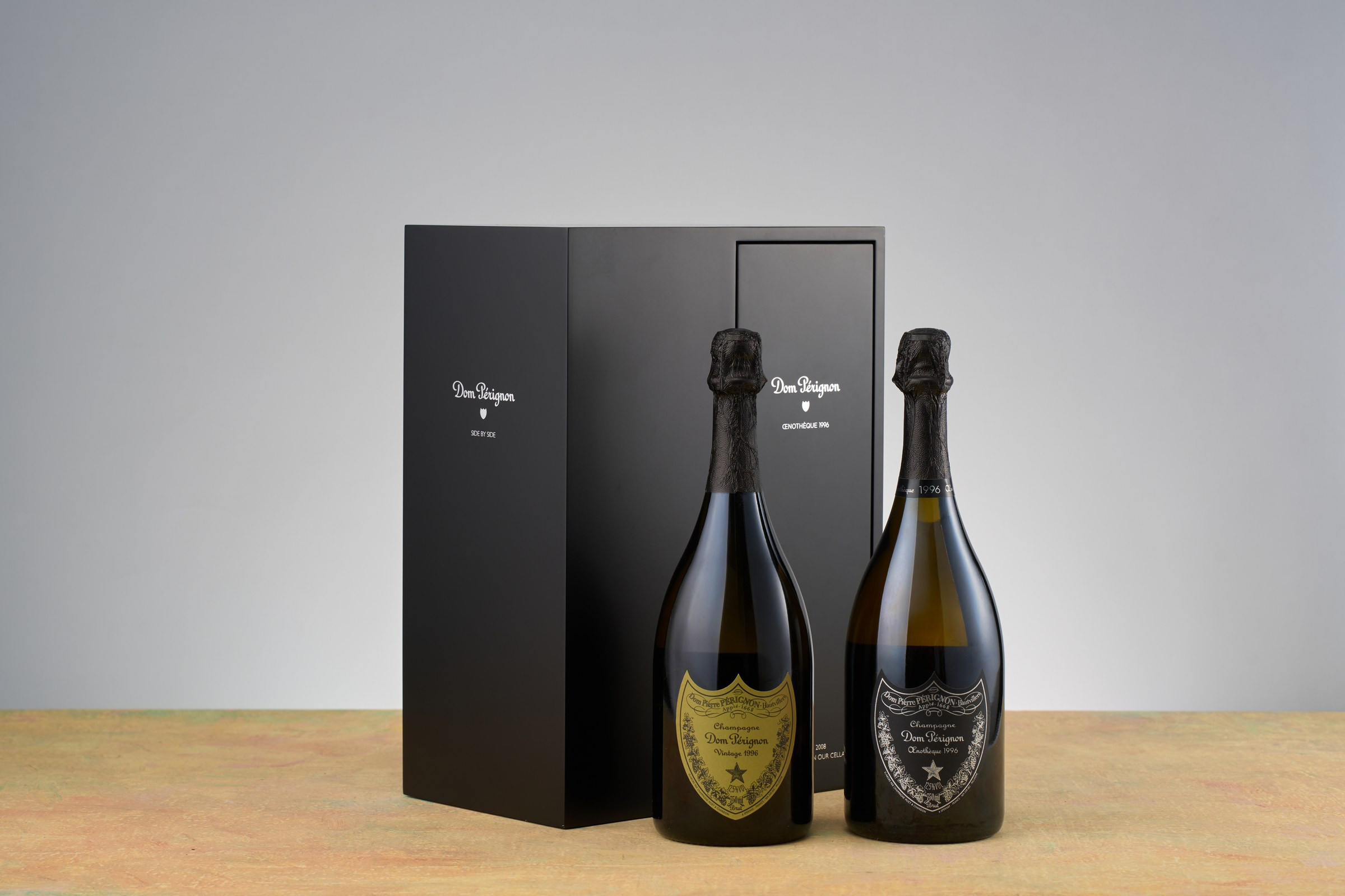 1996 SIDE BY SIDE PACK (DOM PERIGNON+DOM PERIGNON OENOTHEQUE) 75CLx2