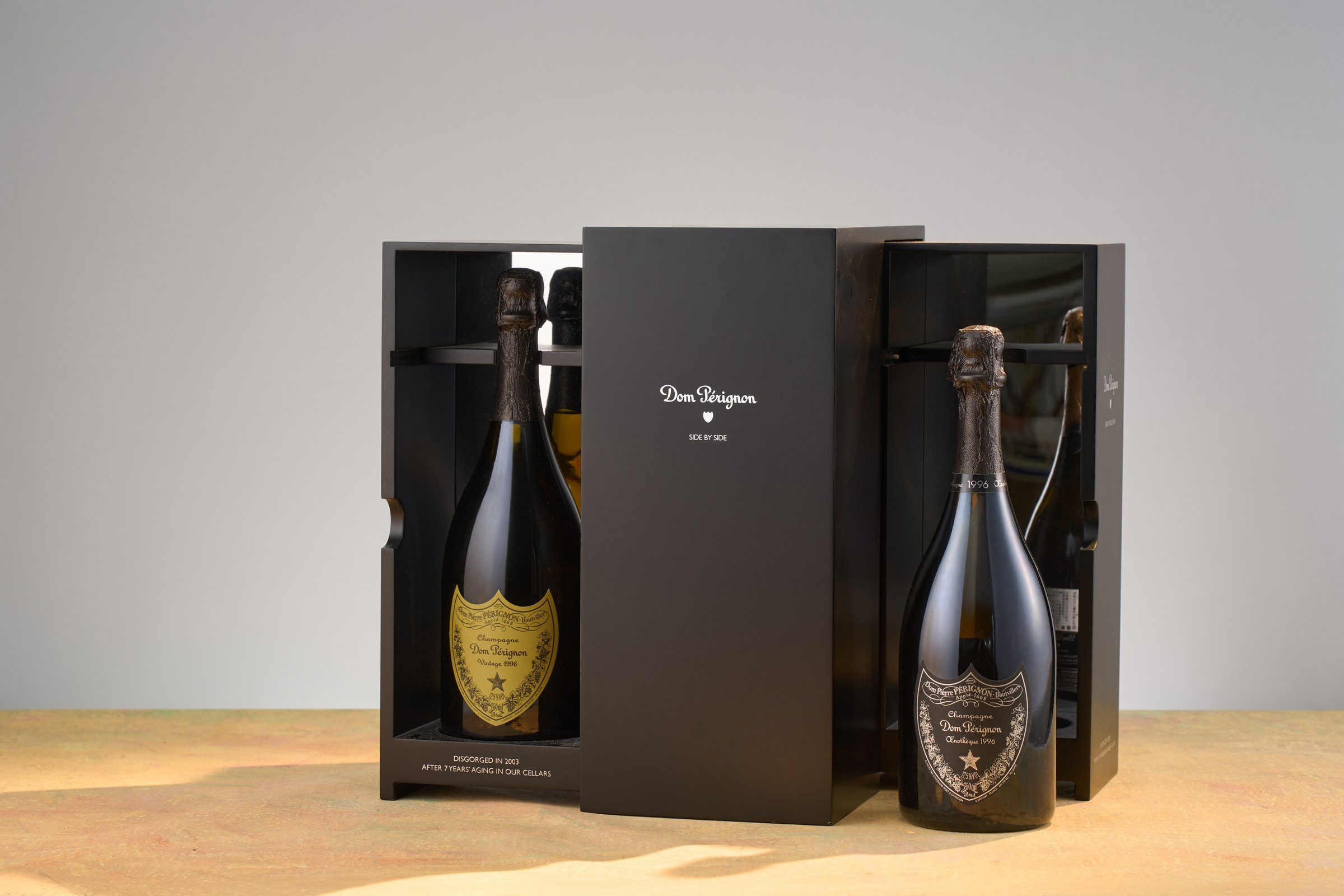 1996 SIDE BY SIDE PACK (DOM PERIGNON+DOM PERIGNON OENOTHEQUE) 75CLx2