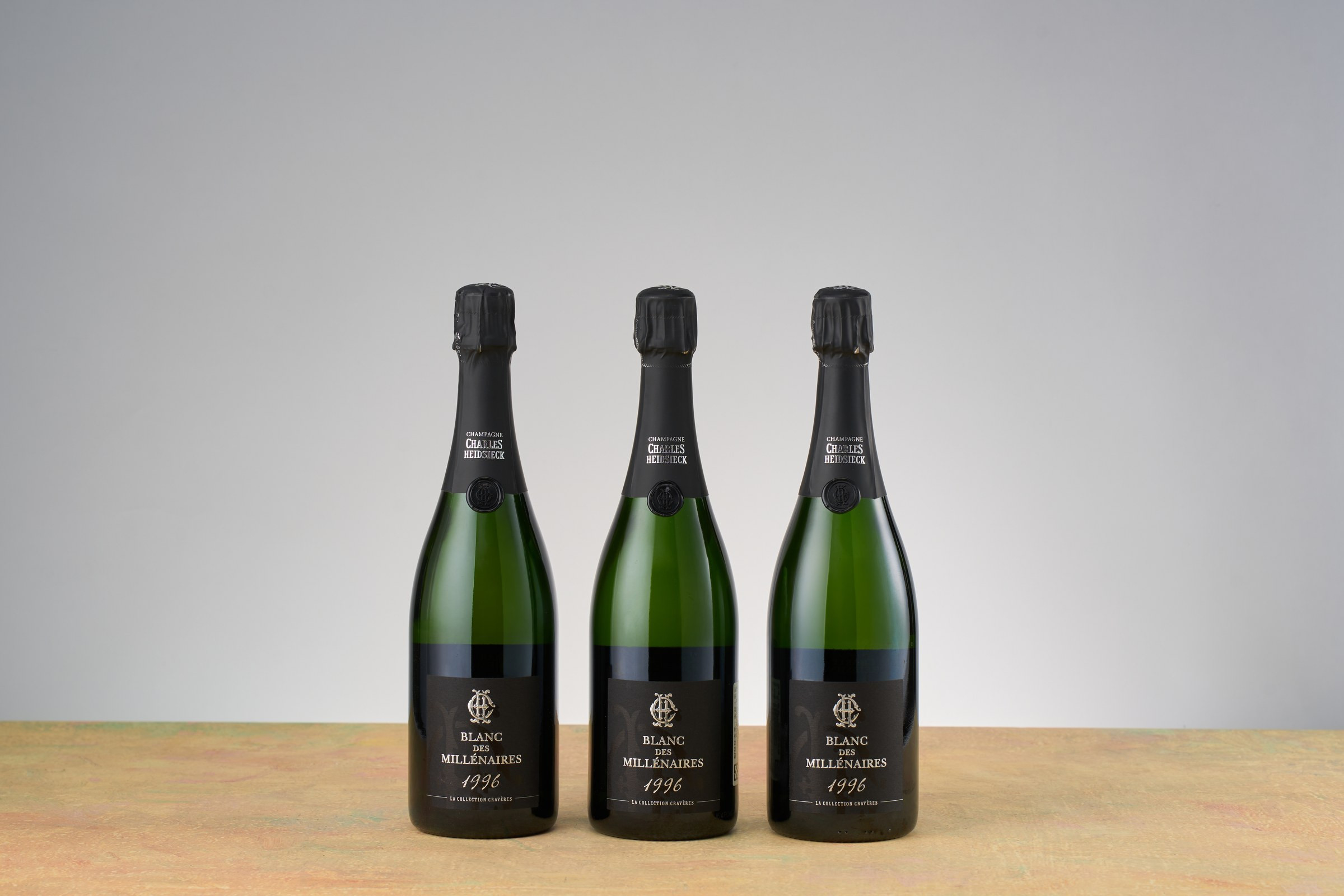 1996 BLANC DES MILLENAIRES LA COLLECTION CRAYERES (100C) (2021拔塞, 2024釋出)