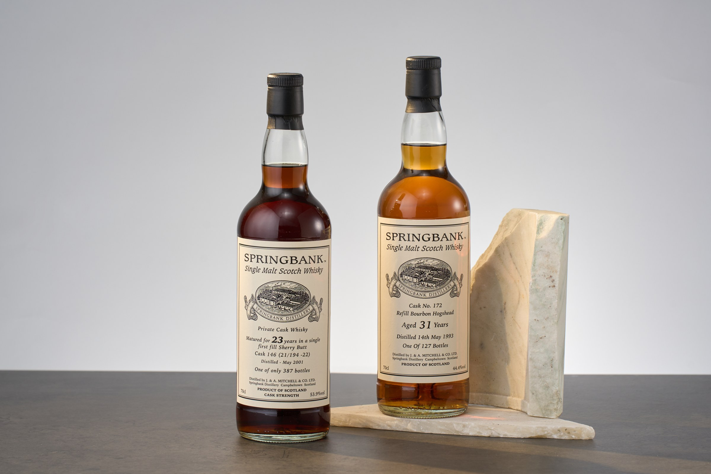 SPRINGBANK SINGLE MALT 23YO (AC 53%) (First Fill Sherry Butt) 2001/05蒸餾, CASK 1…